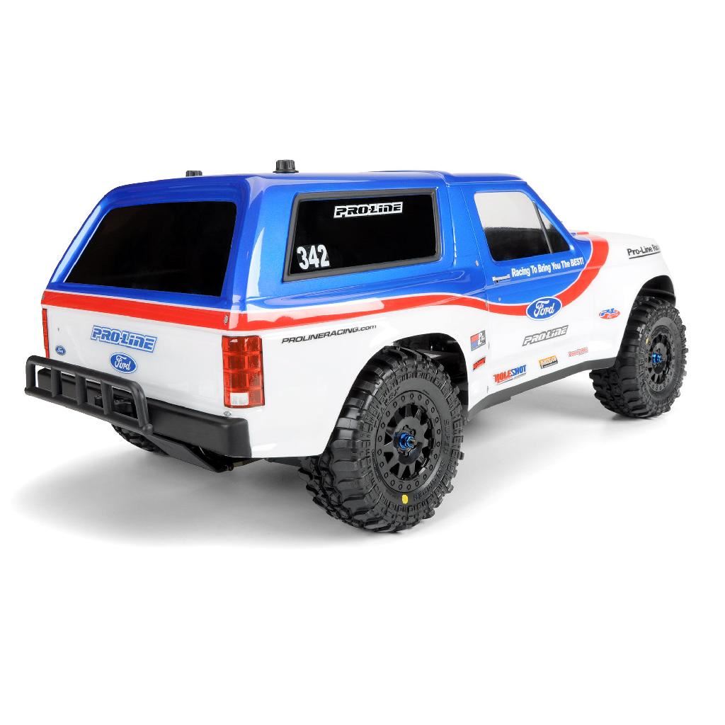 Proline 1/10 1981 Ford Bronco Clear Body: Short Course