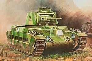 Zvesda 1/100 British Matilda Wwii Tank