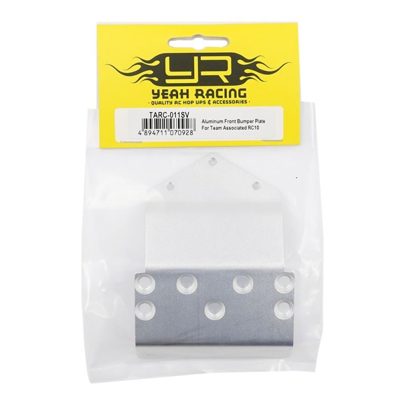 Yeah Racing Aluminum Front Bumper Plate For Team Associated Rc10