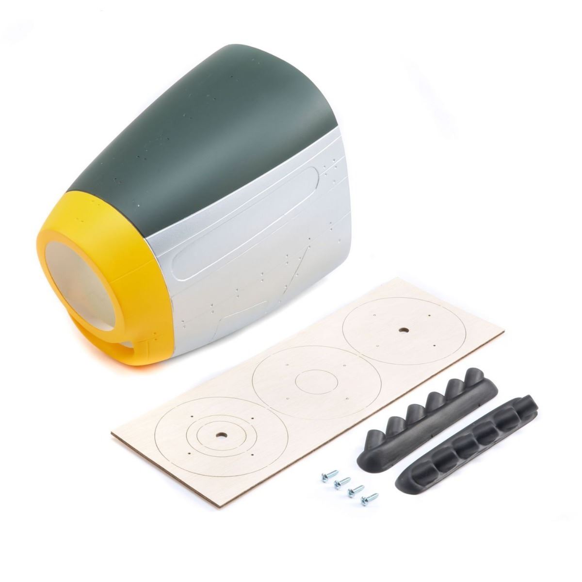 HAN Cowling& Exhaust: P-51D 20cc