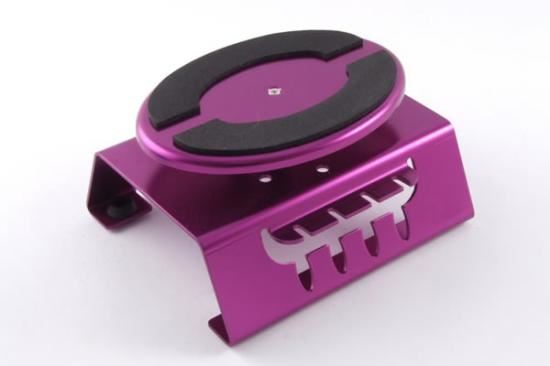 Fastrax Purple Alum Locking Rotating Car Maintenance Stand W/Magnet