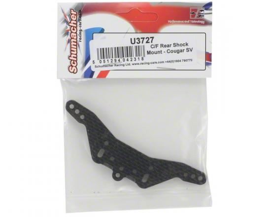 Schumacher CF Rear Shock Mount - Cougar SV