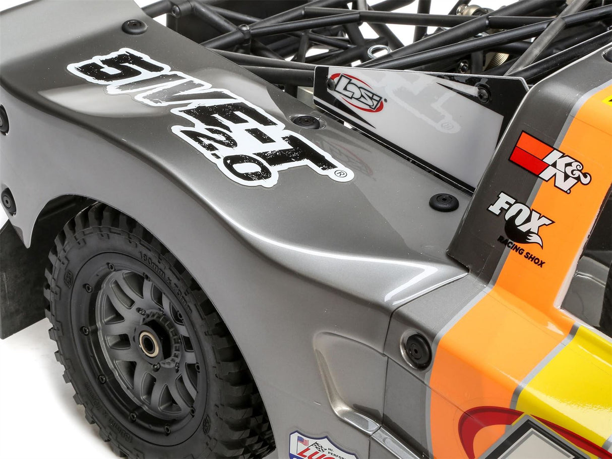 Losi 5IVE-T 2.0 V2: 1/5 4wd SCT Gas BND: Gry/Org/Wht