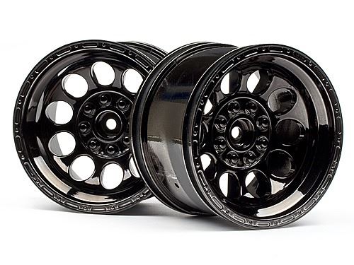 HPI Bullet St Wheels Black Chrome (Pr)