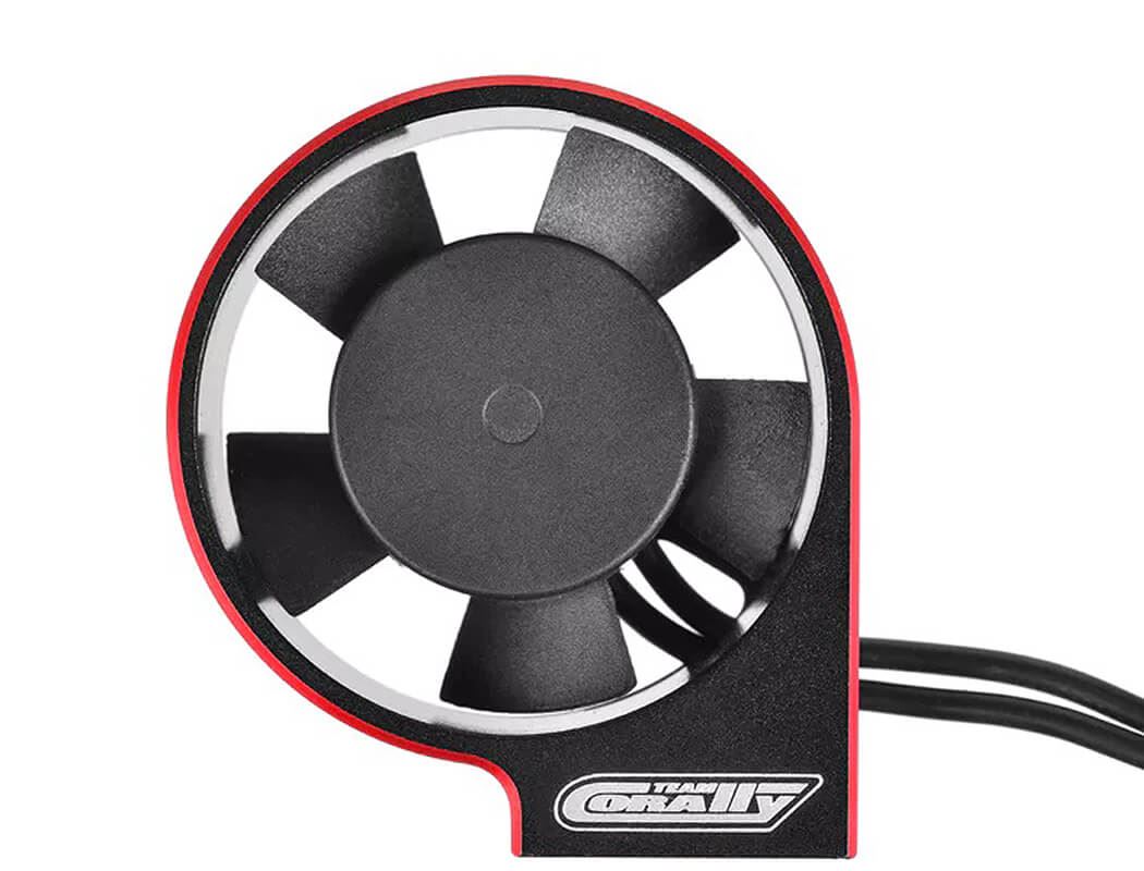 CORALLY ESC ULTRA HIGH SPEED FAN XF-30 BEC CONN. 30MM BK/RE