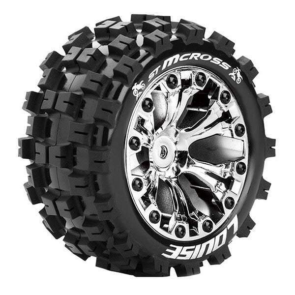 LOUISE RC ST-MCROSS 1/10 SOFT 1/2 OFFSET/CHROME GP JATO 2WD