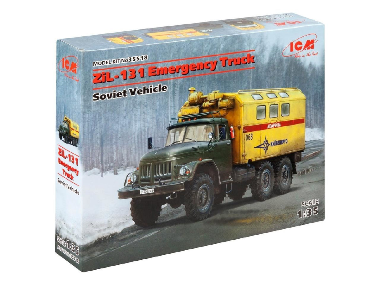 Icm Zil-131 Emergency Truck, Soviet Vehicle