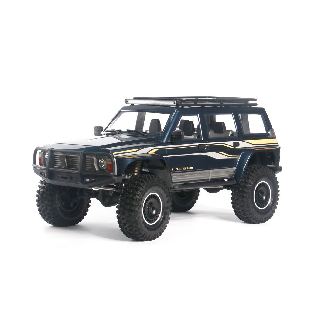 Yikong 1/10 4Wd Tank Turn Rc Br Crawler - Dk Blue