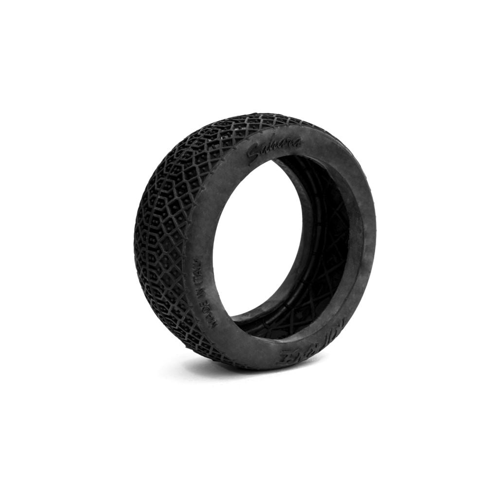 Hot Race 1/8 Buggy Tyres Sahara White - Pr