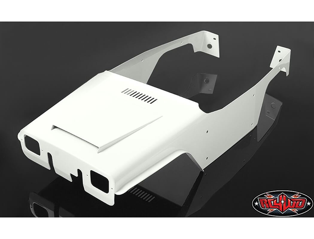 RC4WD METAL BODY AND ROOF PANEL W/LENS FOR AXIAL WRAITH