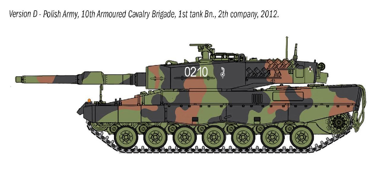 Italeri Leopard 2A4 Tank