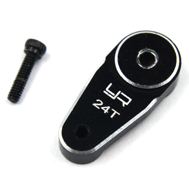 Yeah Racing Aluminum 24T Servo Horn For Axial SCX24