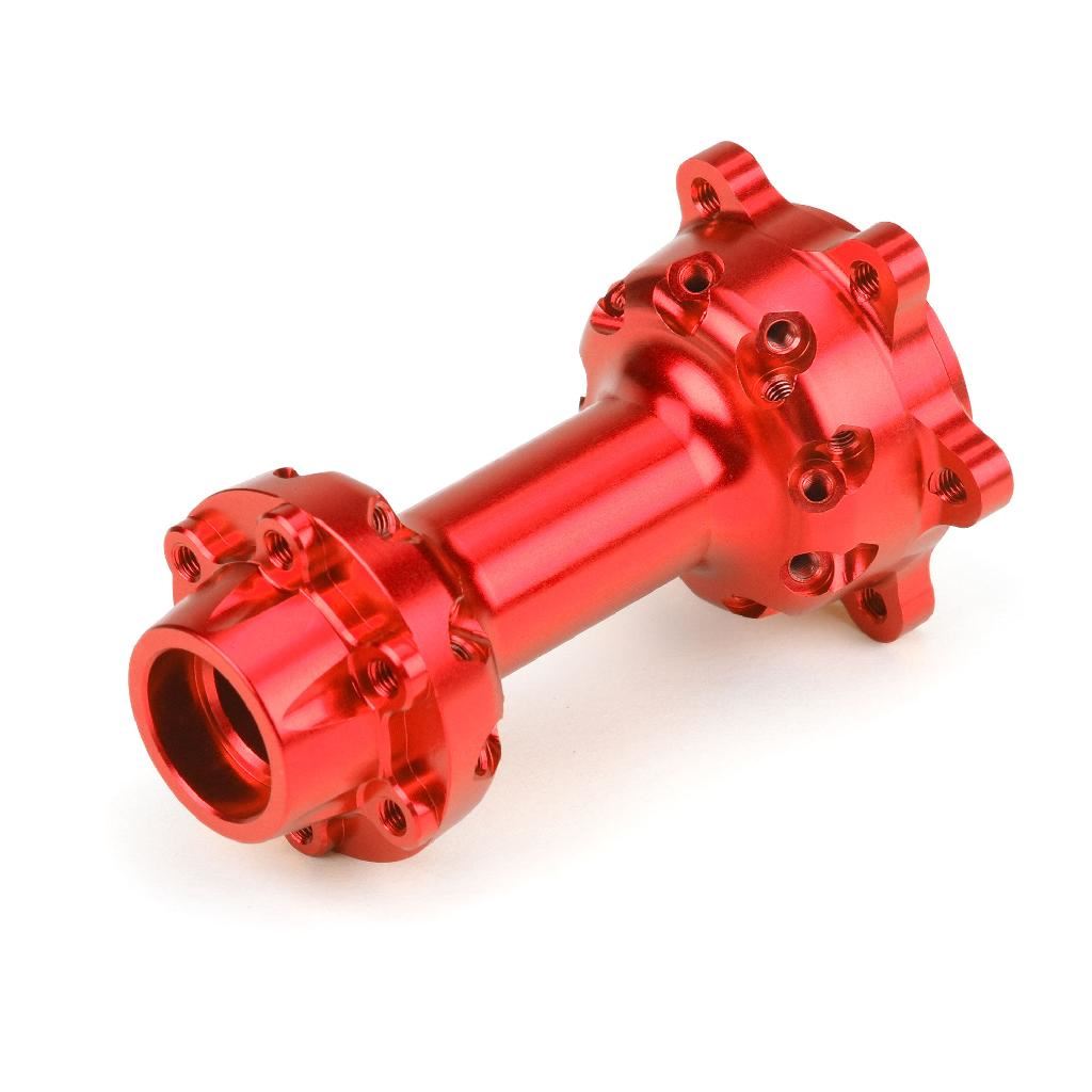 Pro 1/4 Pro-Spec Aluminum Rear Hub Red: Promoto-Mx