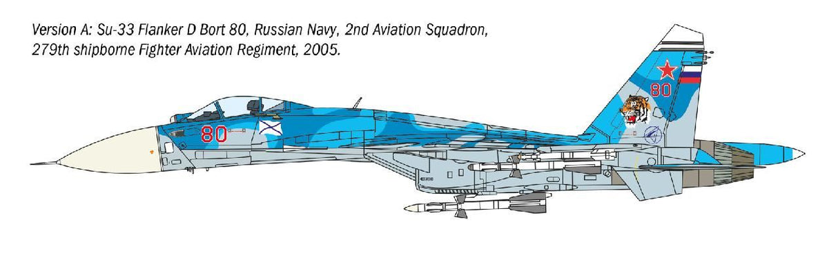 Italeri Su-33 Sea Flanker–D