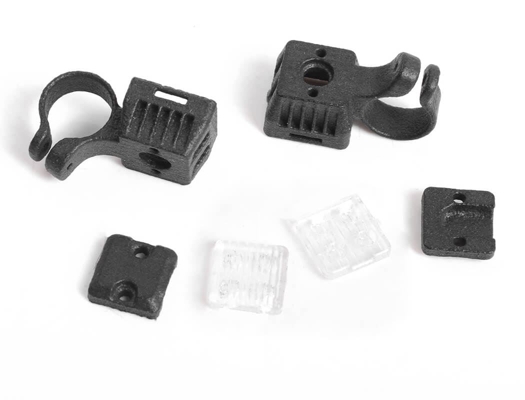 RC4WD STEEL TUBE ROLLBAR W/ FLOOD LIGHTS FOR RC4WD GELANDE II 2015 LAND ROVER DEFENDER D90 (PICK-UP)