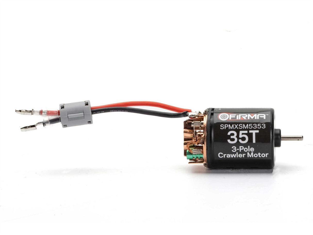 Spektrum Firma 35T Rebuildable 3-Pole Brushed Crawler Motor