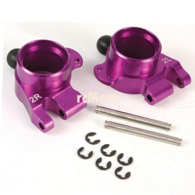 Yeah Racing Aluminum Rear Knuckle Arm (Left & Right) 2 Degree (PP) for HPI E10