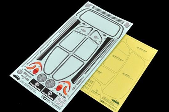 Tamiya Sticker And Masking Seal For 58383