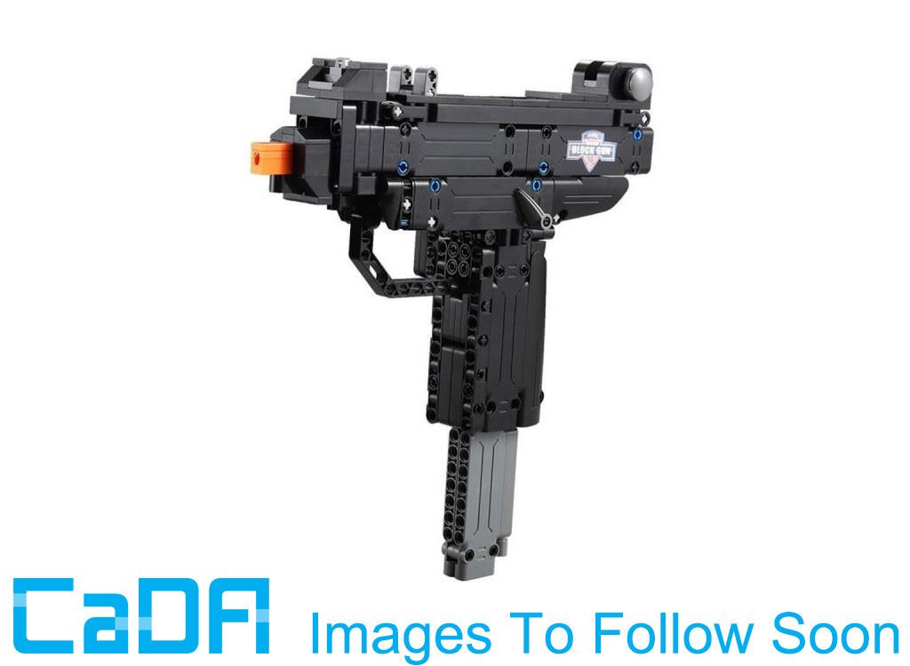 Cada Micro Uzi Brick Model Gun - 359 Pcs