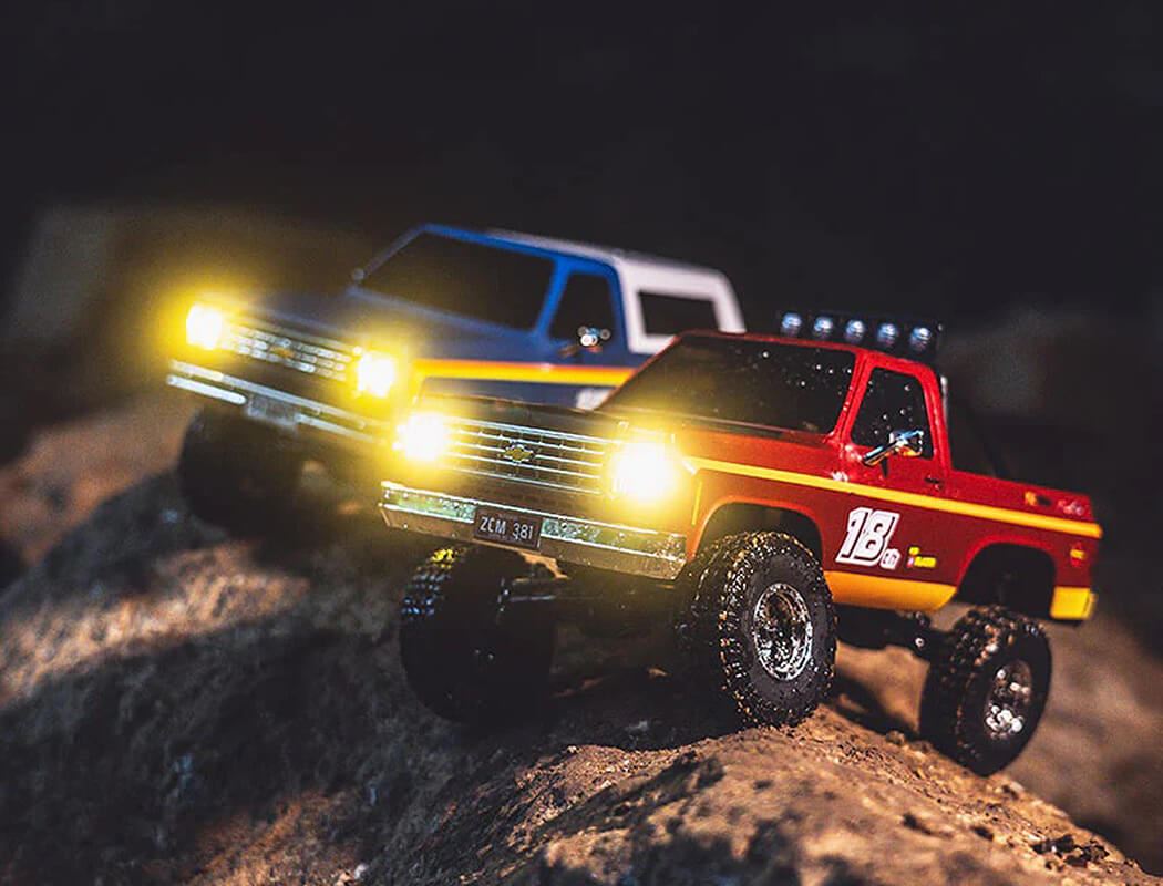 Fms 1 24Th Fcx24 Chevrolet K5 Blazer Pro Rtr - Red