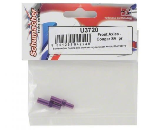 Schumacher Front Axles - Cougar SV pr