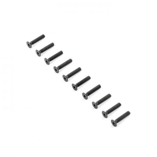 Losi Flat Head Screws M4x20mm (10)