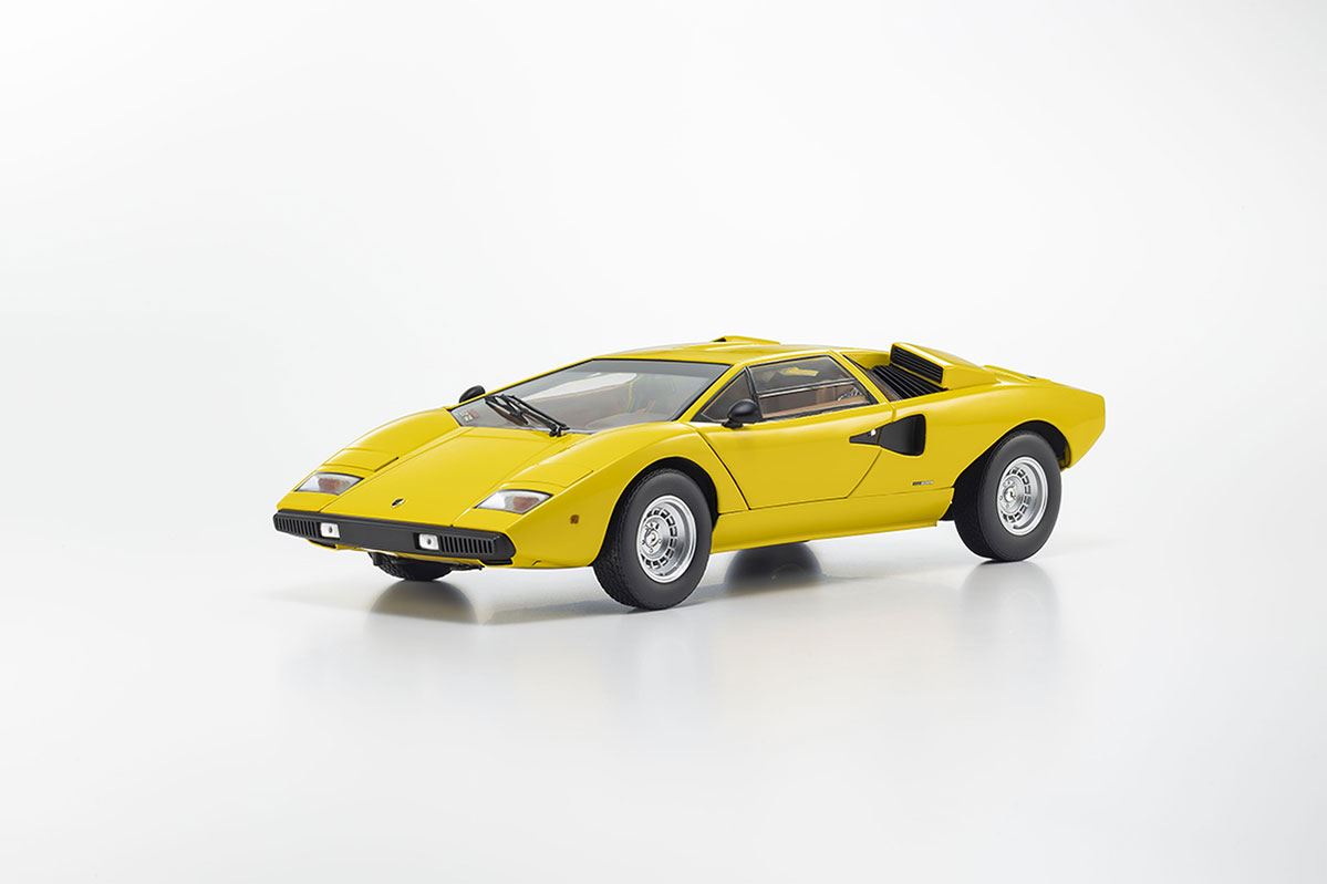 Kyosho 1:18 Lamborghini Countach Lp400 1974 Yellow