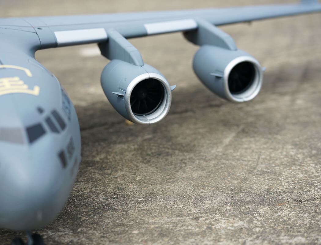 Xfly Quad 40Mm Edf Globemaster C-17 1200Mm W/O Tx/Rx/Batt