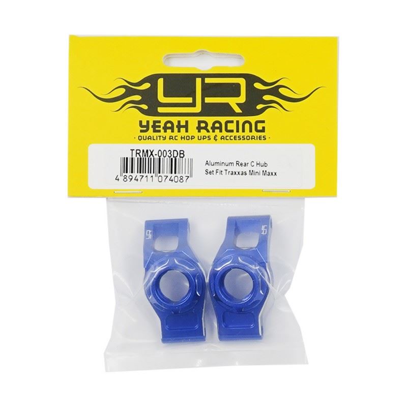 Yeah Racing Aluminum Rear C Hub Set Fit Traxxas Mini Maxx Mini Xrt