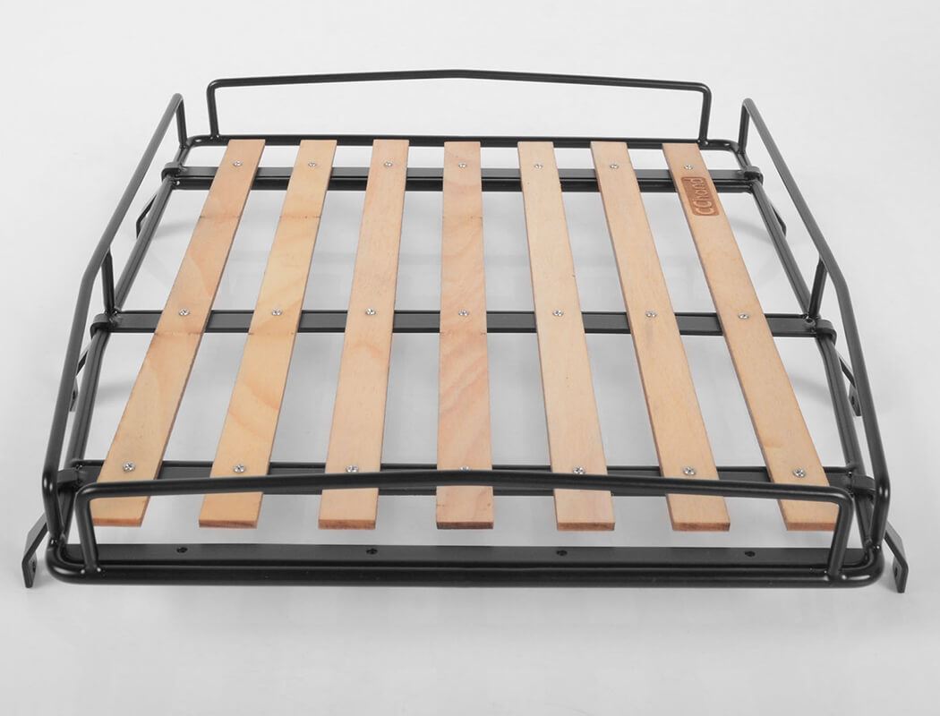 RC4WD WOOD ROOF RACK W/LIGHTS FOR RC4WD CRUISER BODY