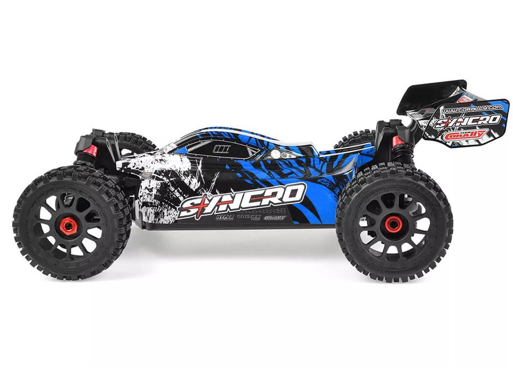 Corally Syncro-2 1/8 Brushless 3-4S Basher Buggy Rtr - Blue