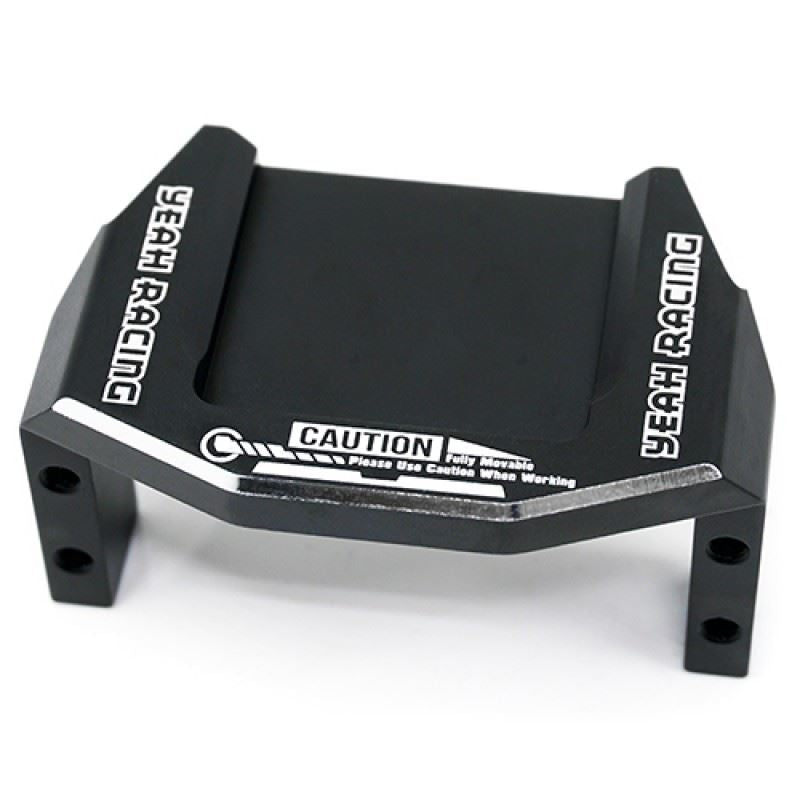 Yeah Racing Aluminum Servo and Gyro Mount For Yokomo YD2 YD2S YD2TC Black