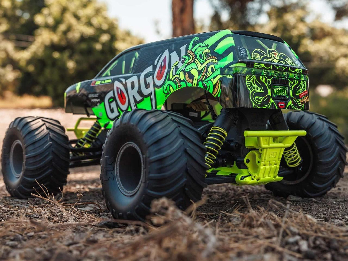 Arrma Gorgon 2wd MT 1/10 RTR Smart w/8.4v Batt/USB Charger Yellow