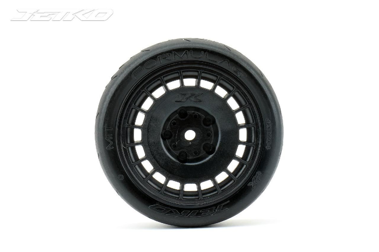 Jetko Ex Formula 1/10 Slicks Tyre Black Wheel 12Mm Hex (4)