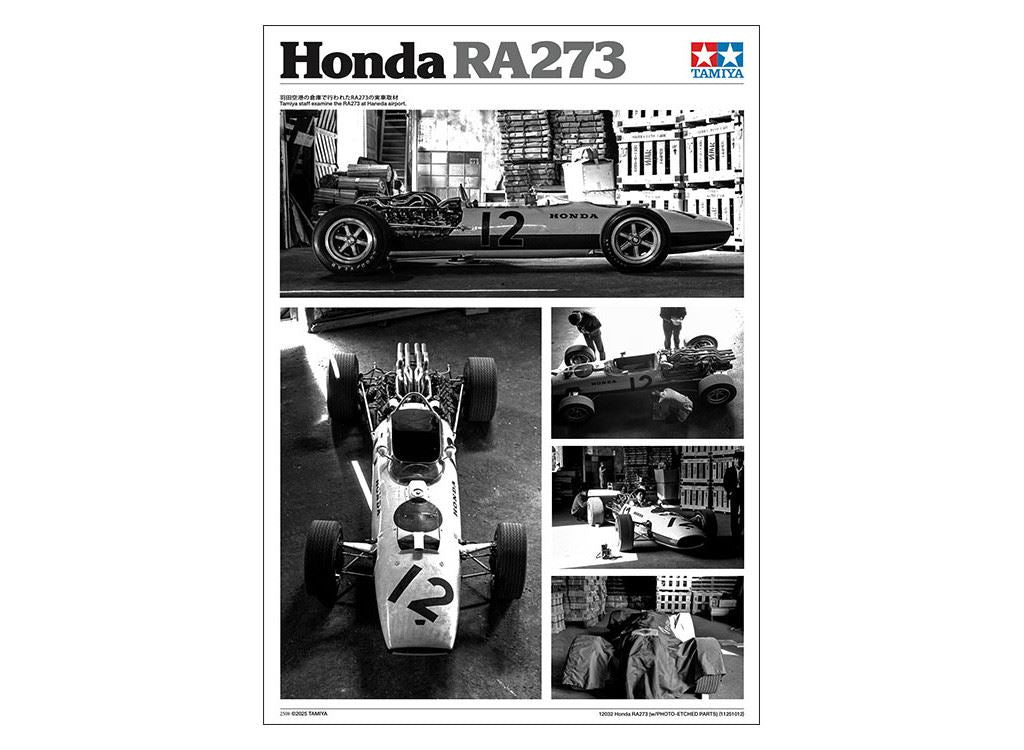 Tamiya Honda Ra273 F1 Car With Photo-Etched Parts