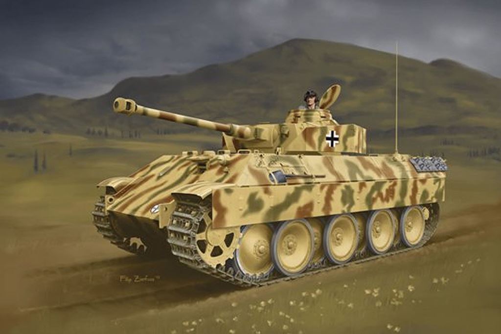 Dragon 1/35 Bergepanther Mit Aufgesetztem