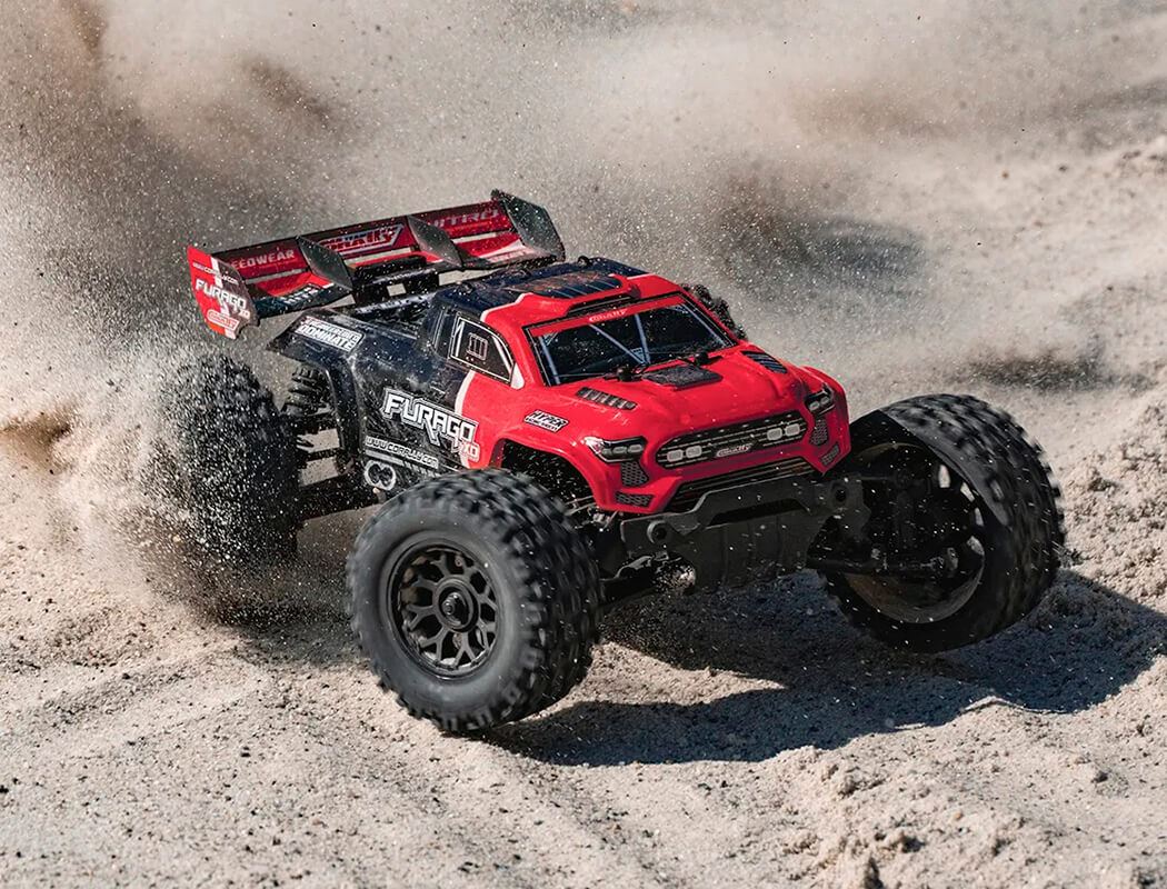 Corally Furago Xd Rtr Truck - Red