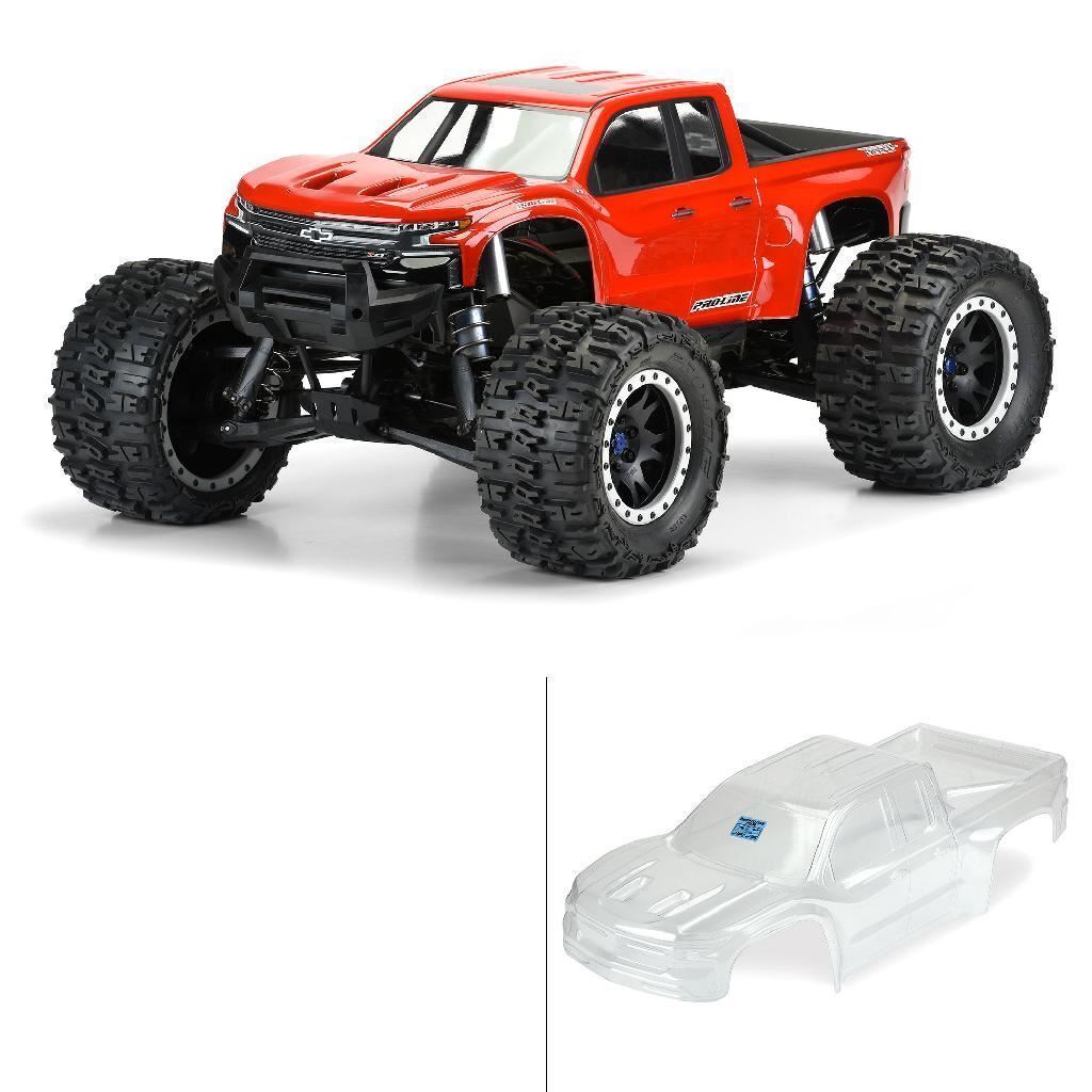 Proline 1/5 Pre-Cut 2019 Chevy Silverado Z71 Trail Boss Clear Body: