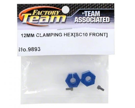 TEAM ASSOCIATED 12MM ALUM. CLAMPING WHEEL HEX SC10 FRONT