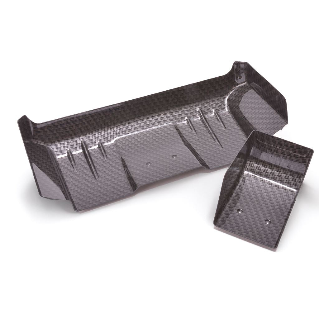 Aerox 1/10 Wide Rear Wing - 1Mm C/F (2 Part)