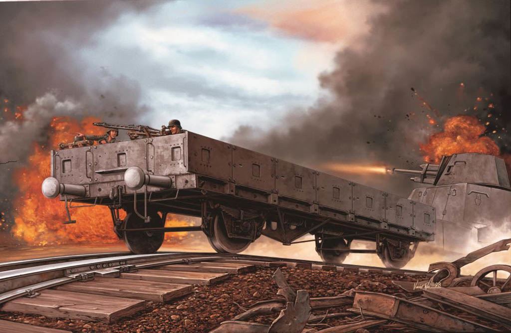 Dragon German Railway Flatbed