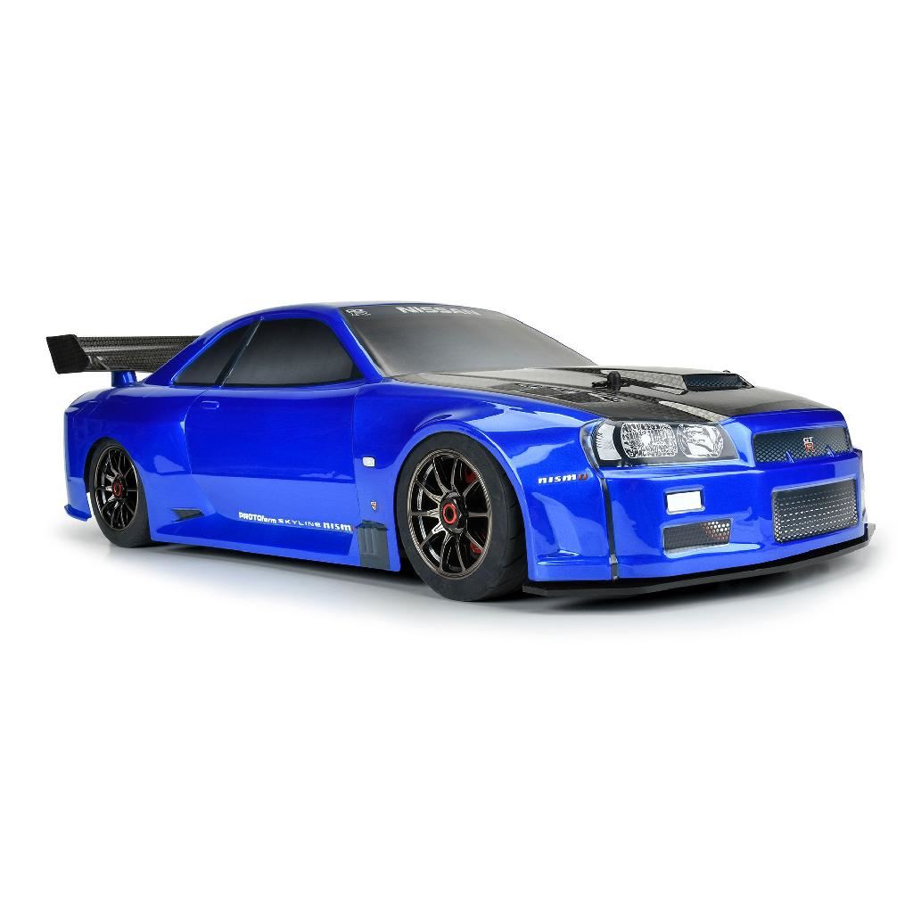 PRM 1/7 2002 Nissan Skyline GT-R R34 Painted Body (Blue): Infrac