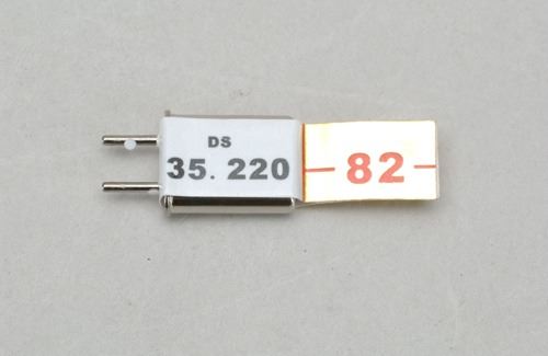 Ch 82 (35.220)FM Rx Xtl DC Cirrus