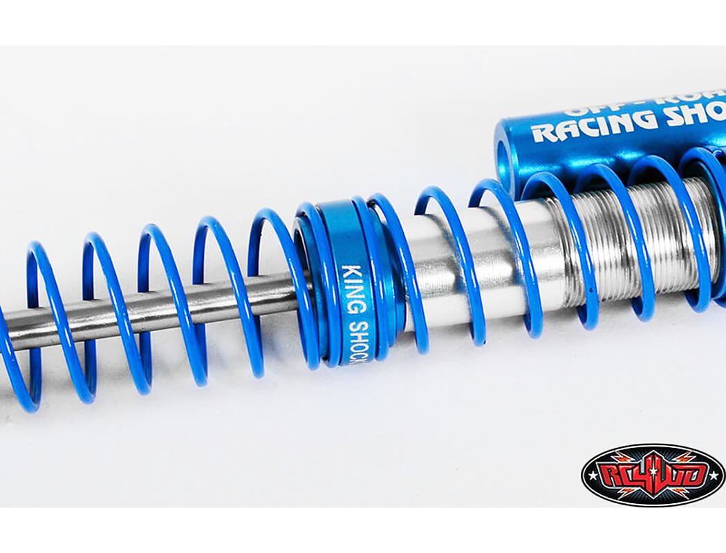 RC4WD KING OFF-ROAD SCALE PIGGYBACK SHOCKS W/FAUX RESERVOIR (100MM)