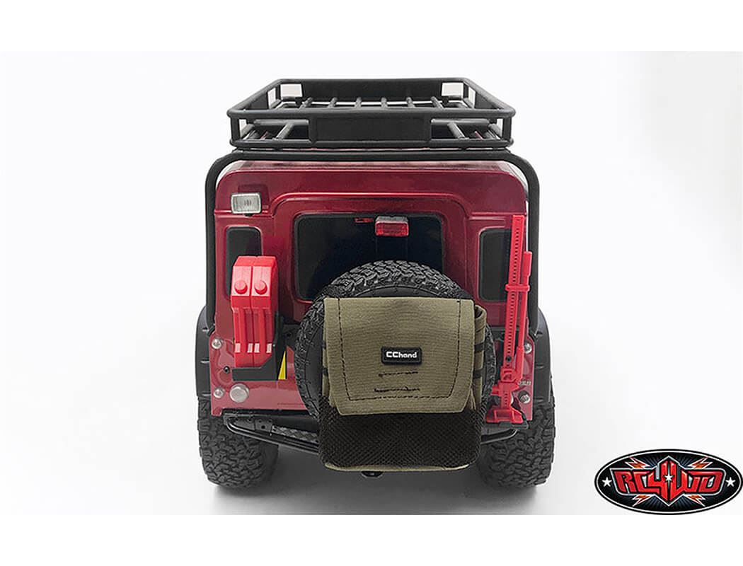 RC4WD MOUNTABLE TRASH BAG FOR SPARE TIRE (GREY)