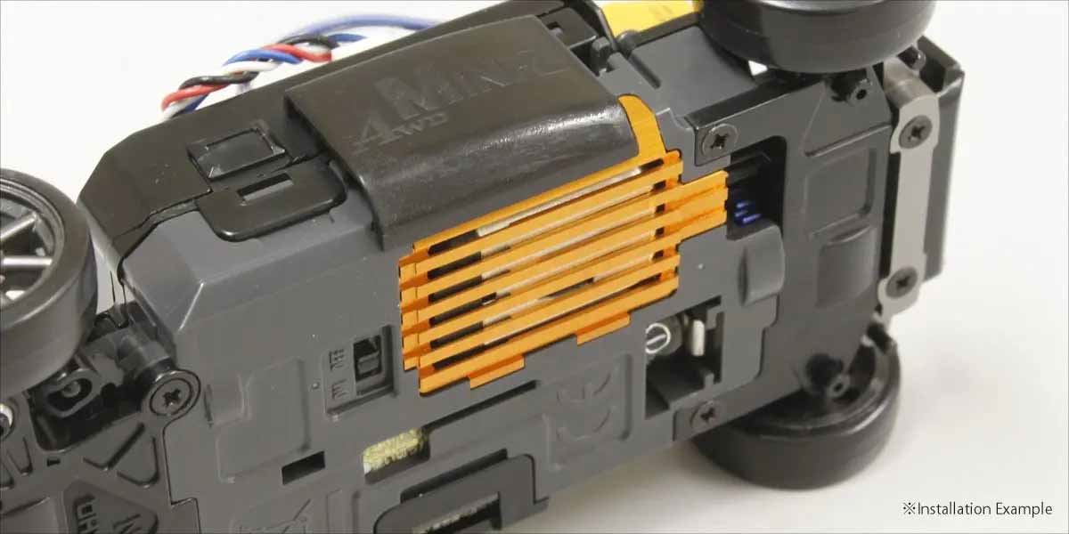 Kyosho Mini-Z Awd Orange Alu Motor Heatsink