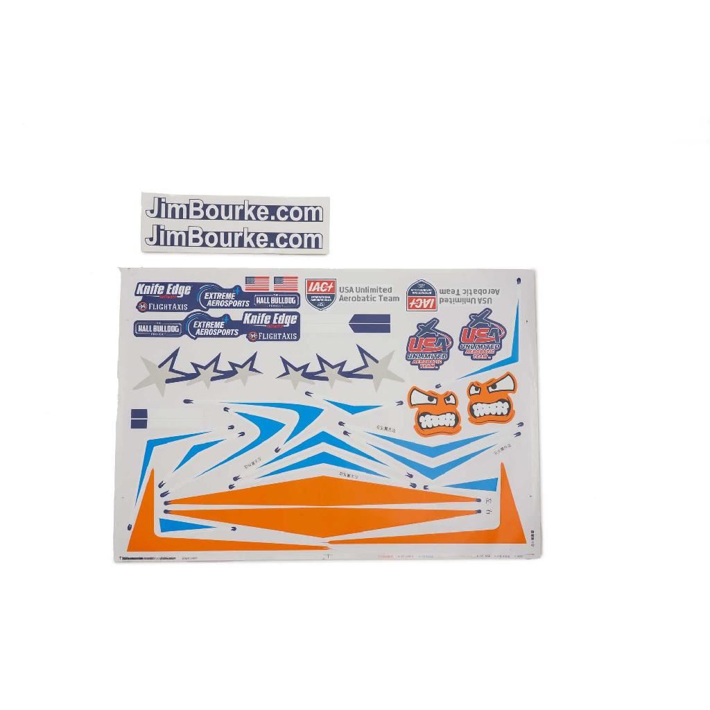 E Flite Decal Sheet: Extra 330 Sc 1.3M