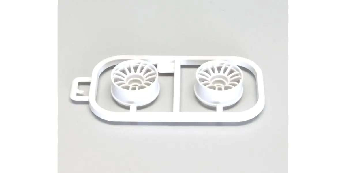 Wheels Set Re30 Kyosho Mini-Z Mr03 Narrow-Offset 2.5 (2) White