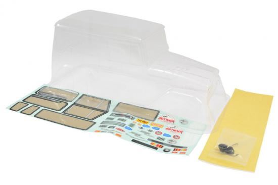 FTX OUTBACK T40 CLEAR LEXAN BODYSHELL W/MASK & DECALS