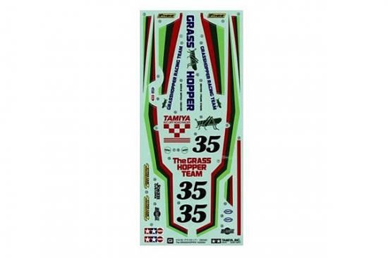 Tamiya Grasshopper Stickers